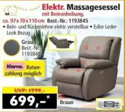 Norma Elektr. Massagesessel Angebot