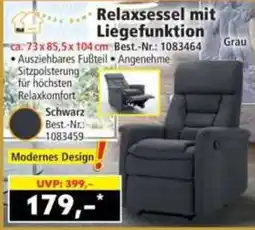 Norma Relaxsessel mit Liegefunktion Angebot
