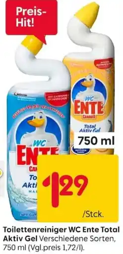 Rusta WC Ente Total Aktiv Gel Angebot