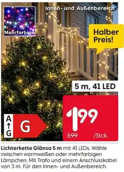 Rusta Lichterkette Glänsa Angebot