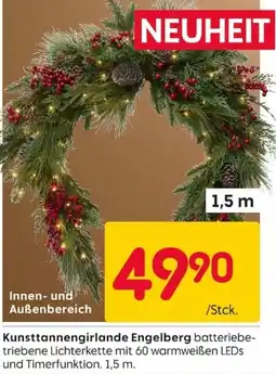 Rusta Kunsttannengirlande Engelberg Angebot