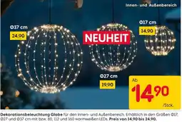 Rusta Dekorationsbeleuchtung Globe Angebot