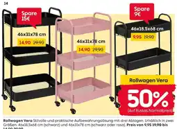 Rusta Rollwagen Vera Angebot