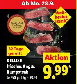 Lidl DELUXE Irisches Angus Rumpsteak Angebot