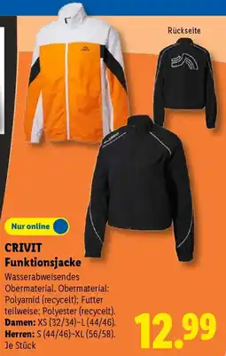 Lidl CRIVIT Funktionsjacke Angebot