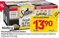 Rusta Nassfutter, Katzen Sheba Fresh & Fine Angebot