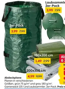 Rusta Gartensack und Laubsammler Angebot