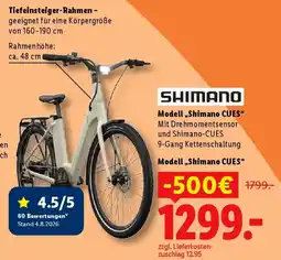 Lidl SHIMANO Modell ,,Shimano CUES" Angebot