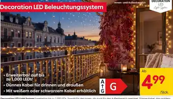 Rusta Decoration LED Beleuchtungssystem Angebot