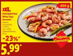Lidl XXL FISCHERSTOLZ White Garnelen Angebot