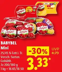 Lidl BABYBEL Mini Angebot