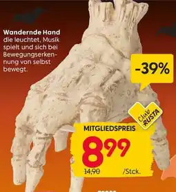 Rusta Wandernde Hand Angebot