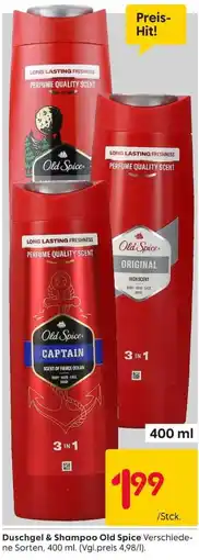 Rusta Duschgel & Shampoo Old Spice Angebot