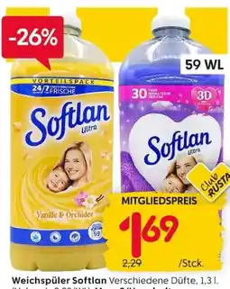 Rusta Weichspüler Softlan Angebot