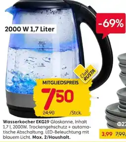 Rusta Wasserkocher EKG19 Angebot