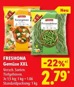 Lidl FRESHONA Gemüse XXL Angebot