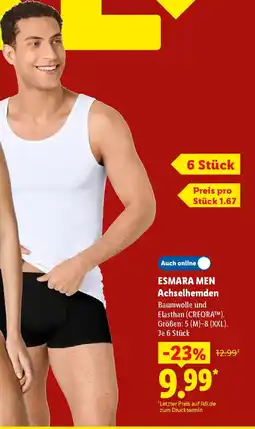 Lidl ESMARA MEN Achselhemden Angebot