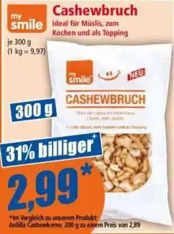Norma my smile Cashewbruch Angebot