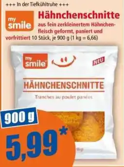 Norma my smile Hähnchenschnitte Angebot