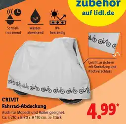 Lidl CRIVIT Fahrrad-Abdeckung Angebot