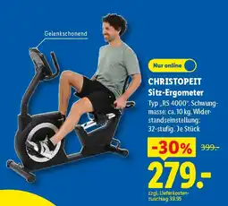 Lidl CHRISTOPEIT Sitz-Ergometer Angebot
