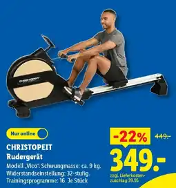 Lidl CHRISTOPEIT Rudergerät Angebot