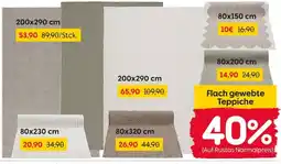 Rusta Flach gewebte Teppiche Angebot