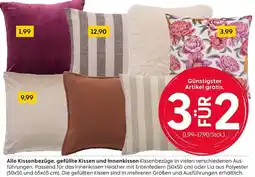 Rusta Alle Kissenbezüge, gefüllte Kissen und Innenkissen Angebot