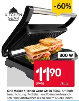 Rusta Grill Maker Kitchen Gear GM20 Angebot