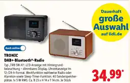 Lidl TRONIC DAB+-Bluetooth-Radio Angebot