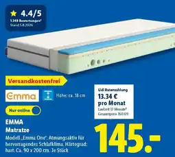 Lidl EMMA Matratze Angebot