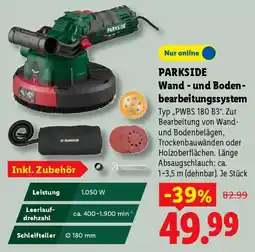 Lidl PARKSIDE Wand und Bodenbearbeitungssystem Angebot