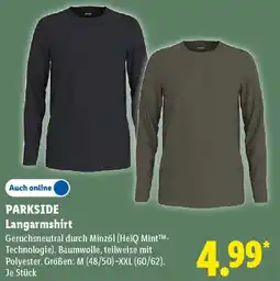 Lidl PARKSIDE Langarmshirt Angebot