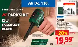 Lidl PARKSIDE Akku-Universal Kleingebläse 12 V Angebot
