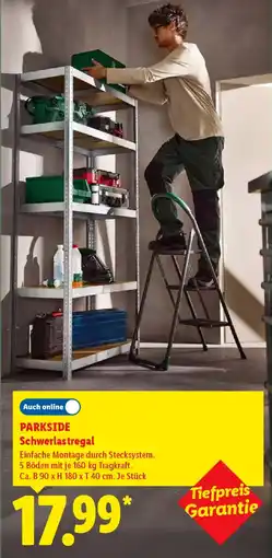 Lidl PARKSIDE Schwerlastregal Angebot