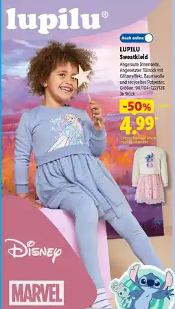 Lidl LUPILU Sweatkleid Angebot