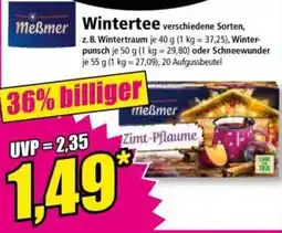 Norma meßmer Zimt-Pflaume Angebot