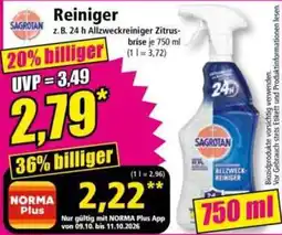 Norma SAGROTAN Allzweckreiniger Zitrusbrise Angebot