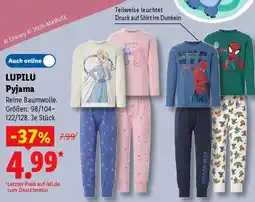 Lidl LUPILU Pyjama Angebot