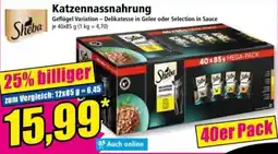 Norma Sheba Katzennassnahrung Angebot