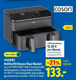 Lidl COSORI Heißluftfritteuse Dual Basket Angebot