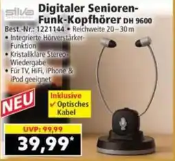 Norma Silva Digitaler Senioren-Funk-Kopfhörer DH 9600 Angebot