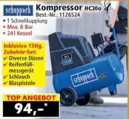 Norma scheppach Kompressor HC300 Angebot
