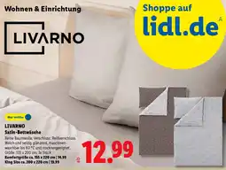 Lidl LIVARNO Satin-Bettwäsche Angebot