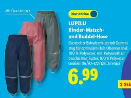Lidl LUPILU Kinder-Matsch- und Buddel-Hose Angebot