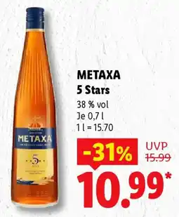 Lidl METAXA 5 Stars Angebot