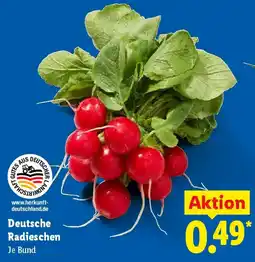 Lidl Deutsche Radieschen Angebot