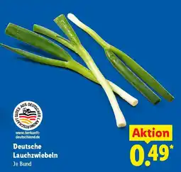 Lidl Deutsche Lauchzwiebeln Angebot