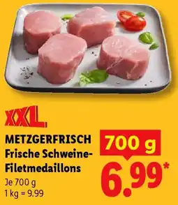 Lidl METZGERFRISCH Frische Schweine- Filetmedaillons Angebot