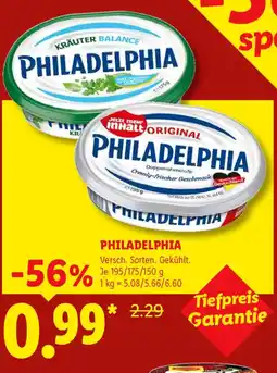 Lidl Philadelphia Angebot